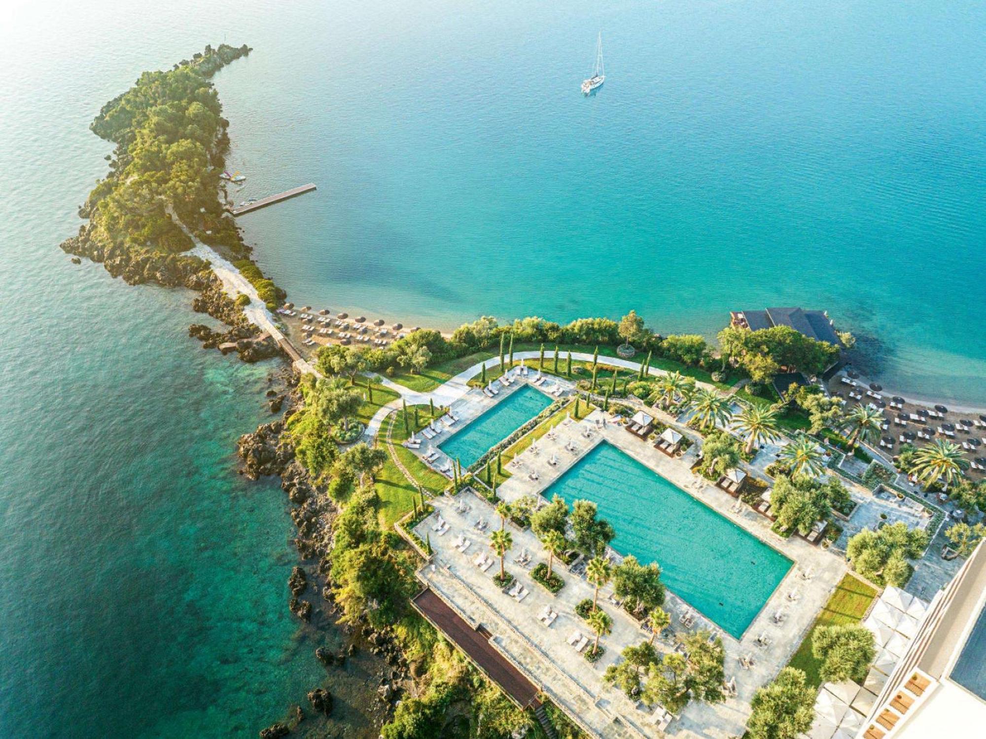 Corfu Imperial, Grecotel Beach Luxe Resort Limni  Dış mekan fotoğraf